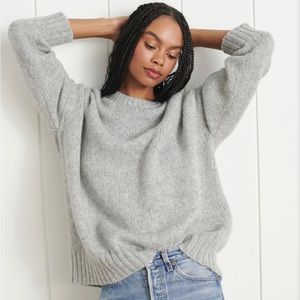 Jenni Kayne Alpaca Cocoon Crewneck